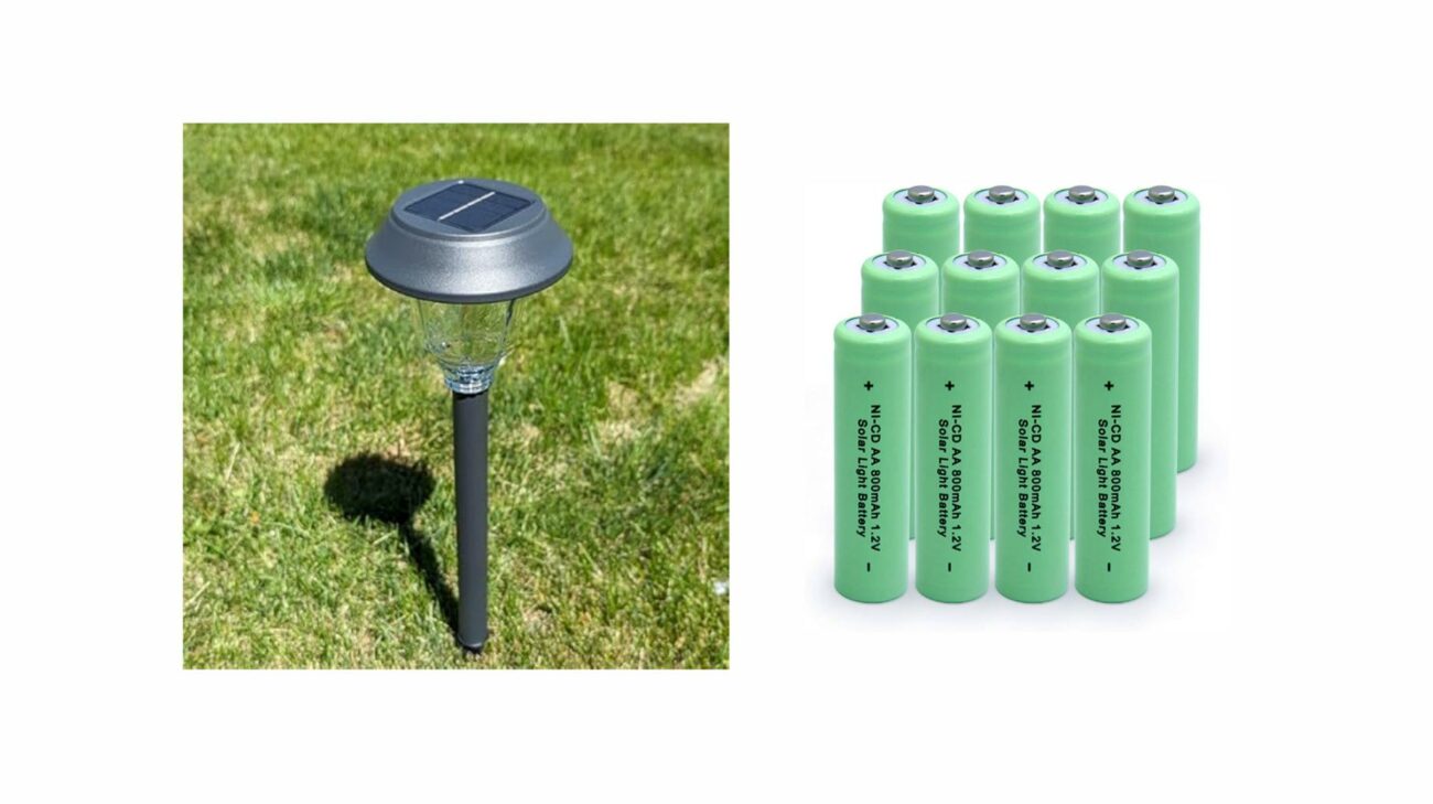 Why You Should Use Special AA Batteries in Solar Lights